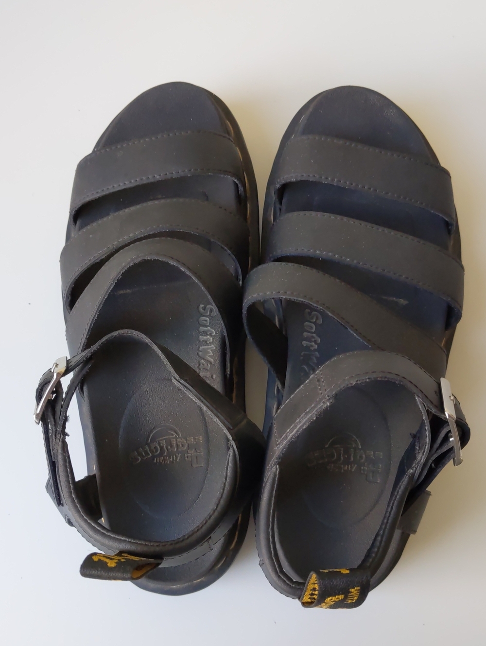 Dr. Martens Blaire Platform Sandals Black Women's EU 41 US 9 - Picture 2 of 7
